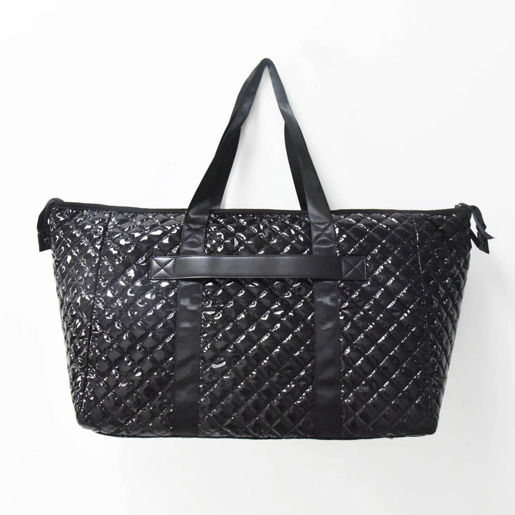 Diamond Weekender - Black Patent