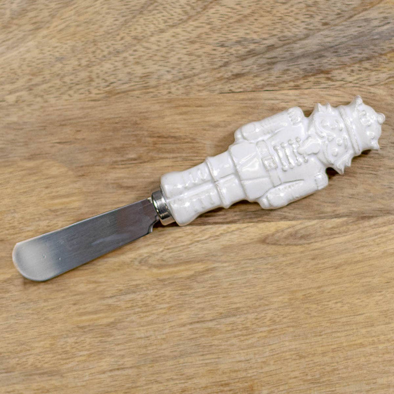 Royal Nutcracker Spreader   White   6"