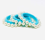 Neon Pearl Hair Tie Set