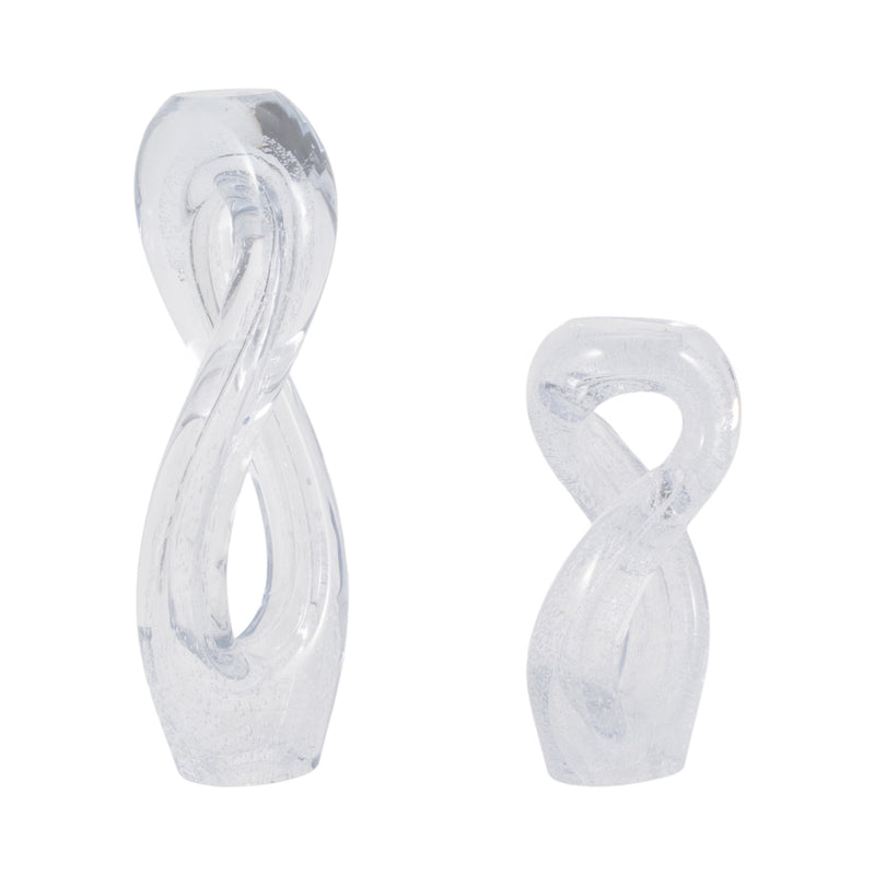 CELESTINE GLASS SCULPTURES/CLEAR