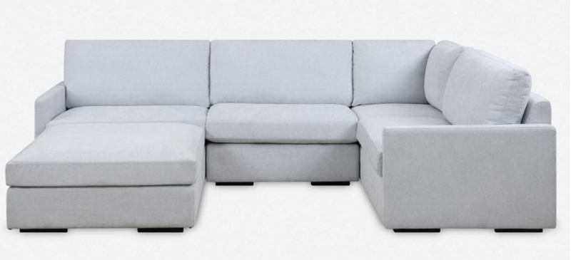 Refuge Sofa, Cloud Blue, 7 Pcs.