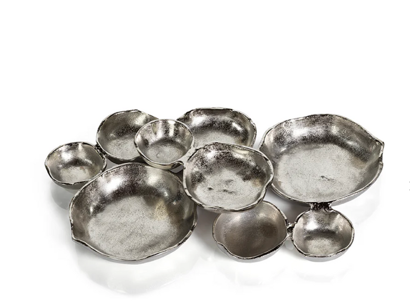 Cluster of Nine Serving Bowls