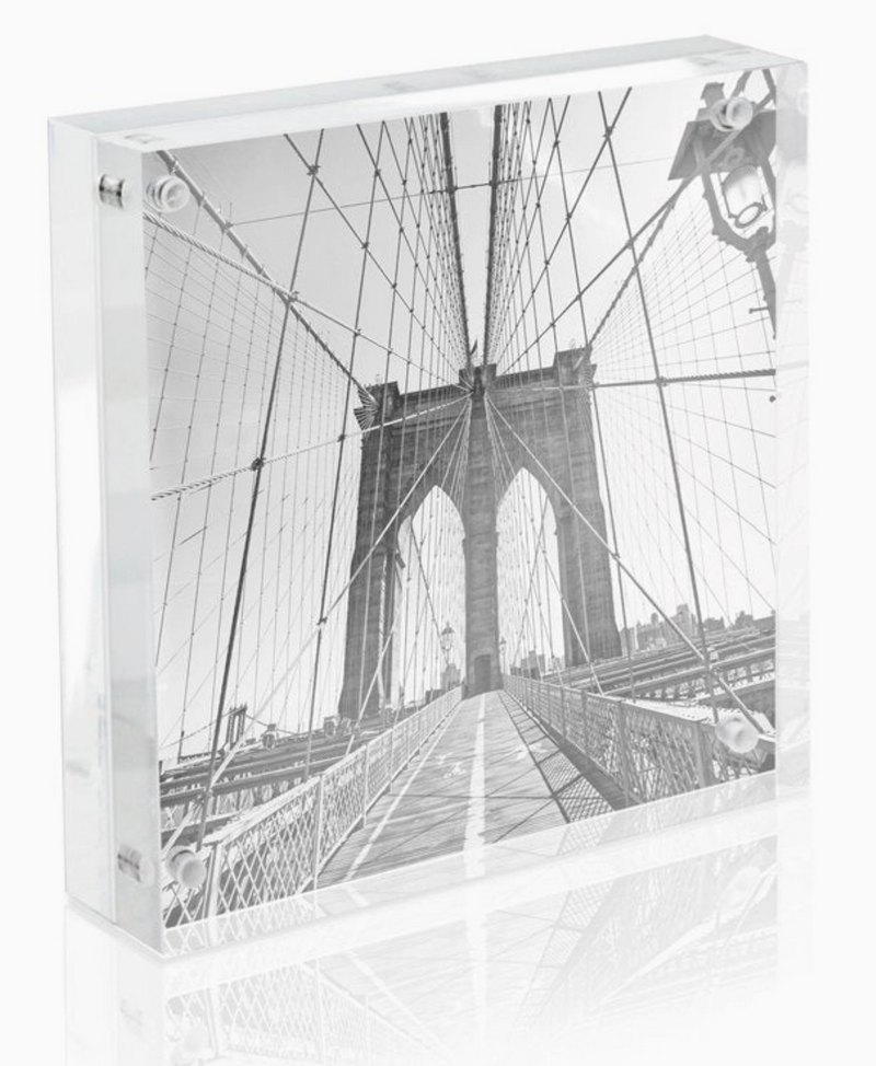 Super Thick Clear Acrylic Magnetic Photo Frame