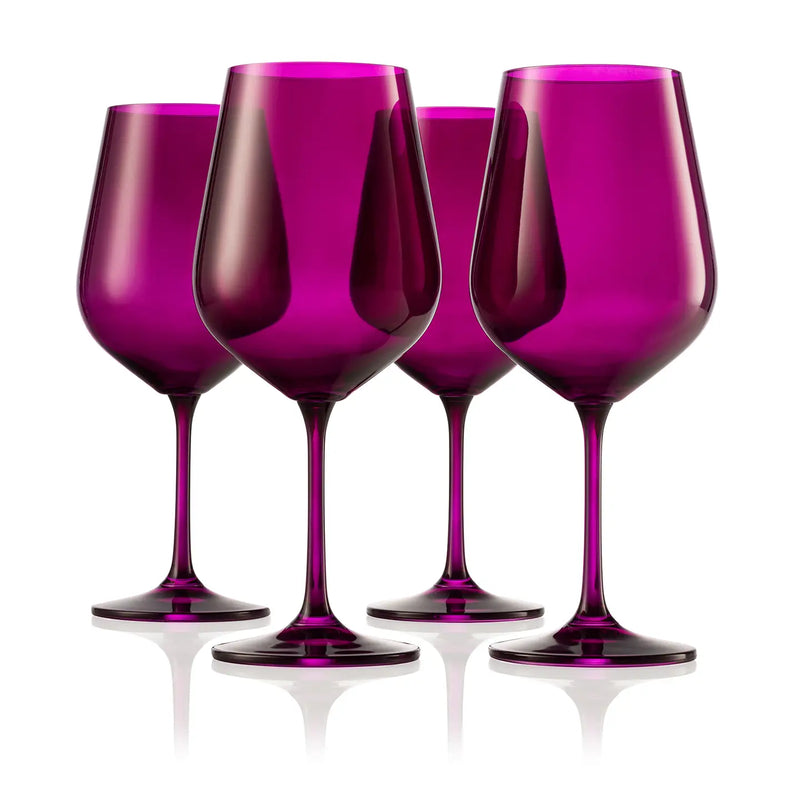 Colored Wine Glasses