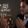 Unique Whiskey Glass Cool Drinking Glasses 12 oz