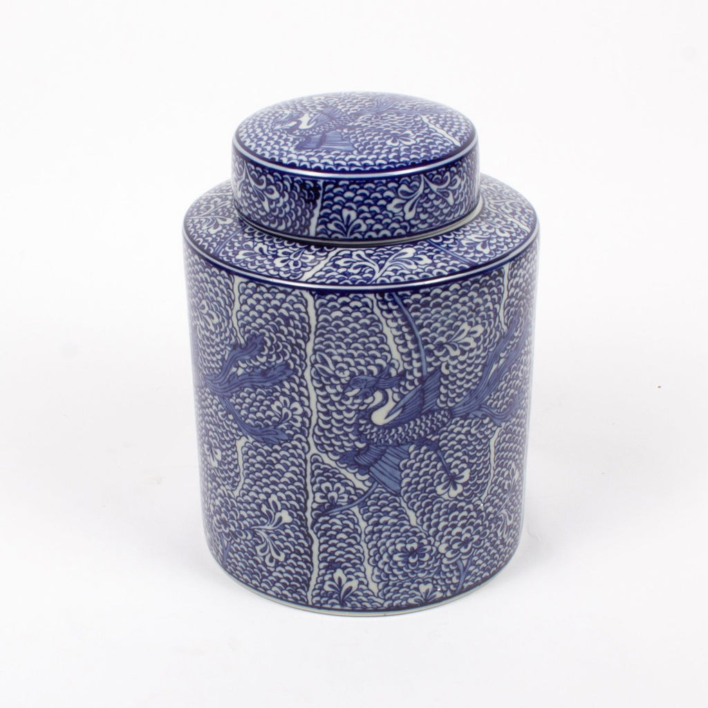 Koi Fish Ginger Jar