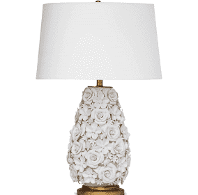 Porcelain Flower Table Lamp