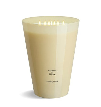 Verbena di Sicilia Ivory Candle