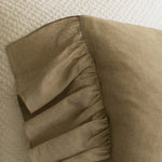 Verandah 100% Linen Ruffled Sham